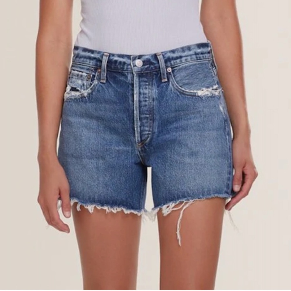 AGOLDE Reese Relaxed Cut Off Short